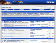 Tablet Screenshot of forum.nfsplanet.de